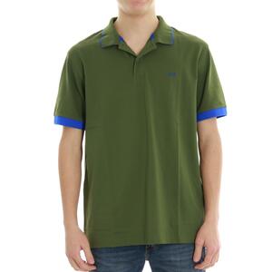 POLO SMALL STRIPE FLUO VERDE